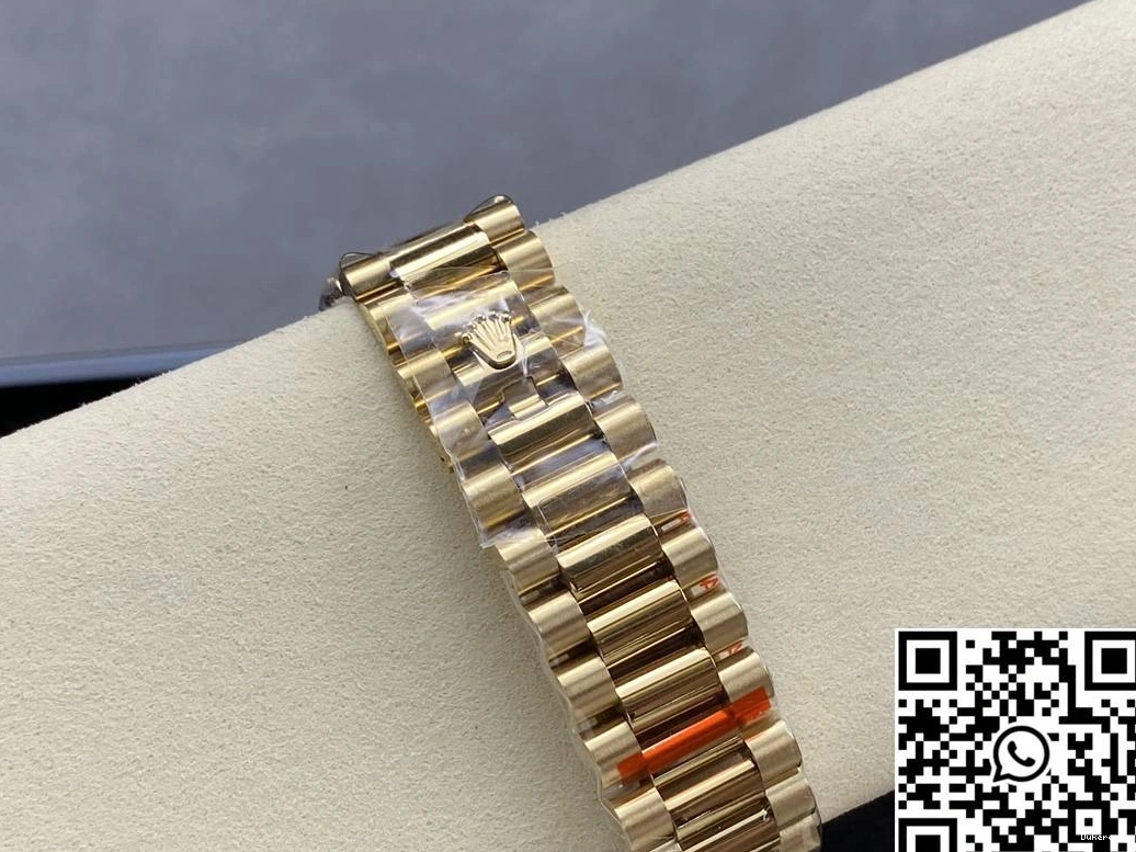 Day Green v5 Rolex Tungsten QF M228238-0061 Factory Steel Date Dial 0410